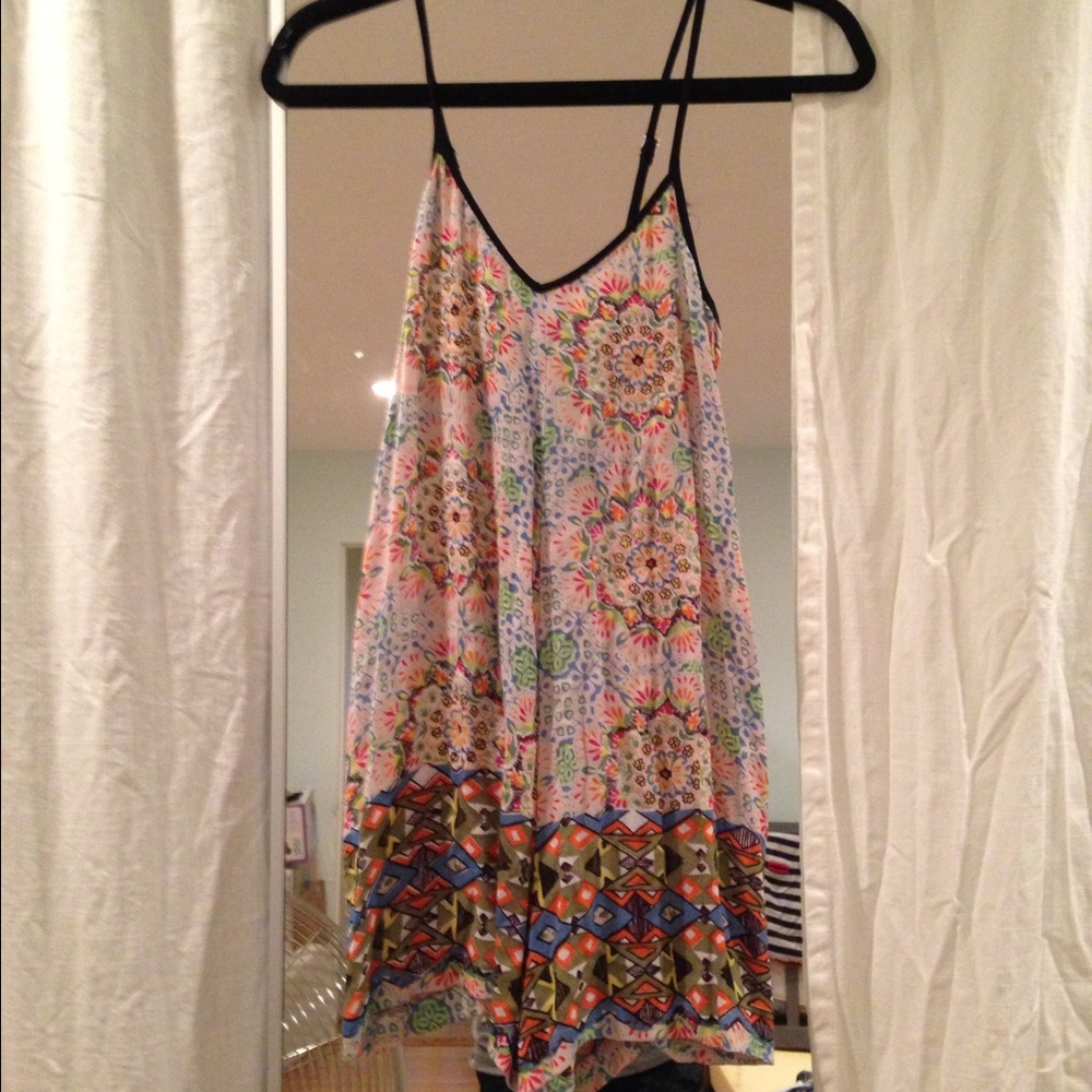 Cute flirty boho romper . Size S